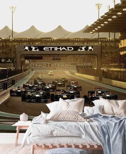 Start of Race Track F1 Wallpaper Start of Race Track F1 Wallpaper