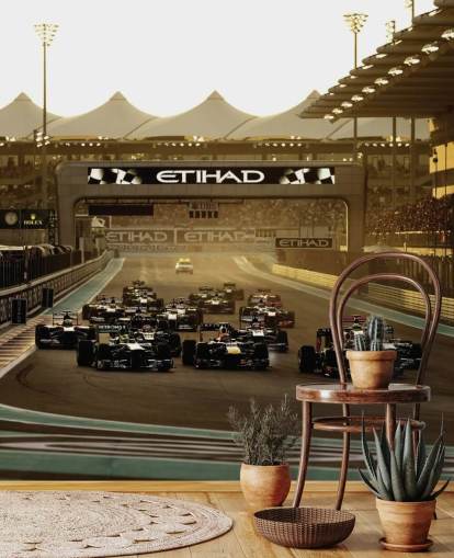 Start of Race Track F1 Wallpaper
