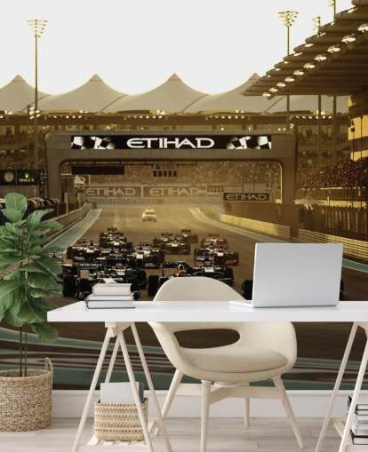 Start of Race Track F1 Wallpaper