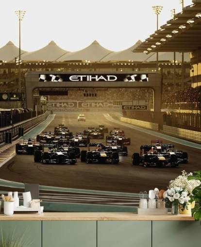 Start of Race Track F1 Wallpaper
