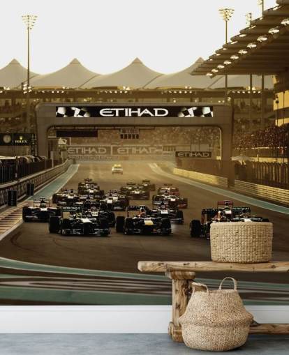 Start of Race Track F1 Wallpaper
