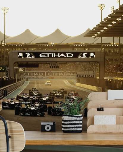 Start av Race Track F1 Bakgrund