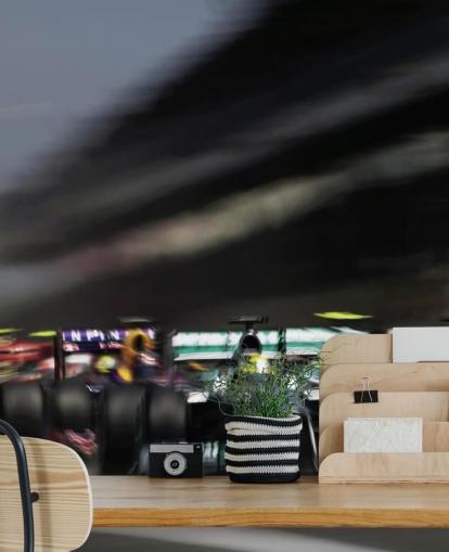 Fond d'écran flou F1 Cars