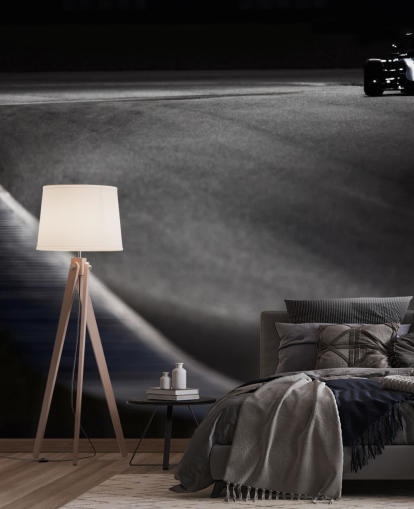 Fondo de pantalla de pista de F1 en blanco