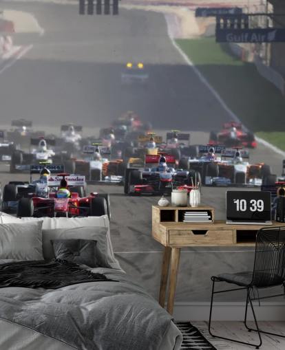 Racing F1 Bilar Bakgrund