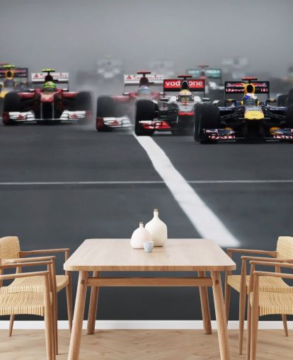 formel 1 tapetväggmålning kallad Hungarian Grand Prix 2011 av Darren Heath för sovrum och hemmakontor formel 1 tapetväggmålning kallad Hungarian Grand Prix 2011 av Darren Heath för sovrum och hemmakontor