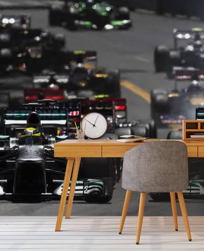 Fond d'écran Voitures F1 en course