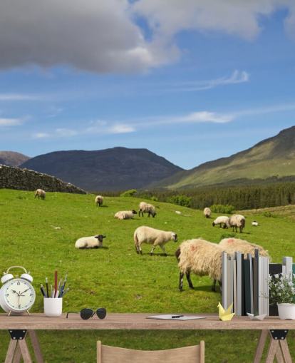 Papier Peint Moutons dans Papier Peint Moutons dans