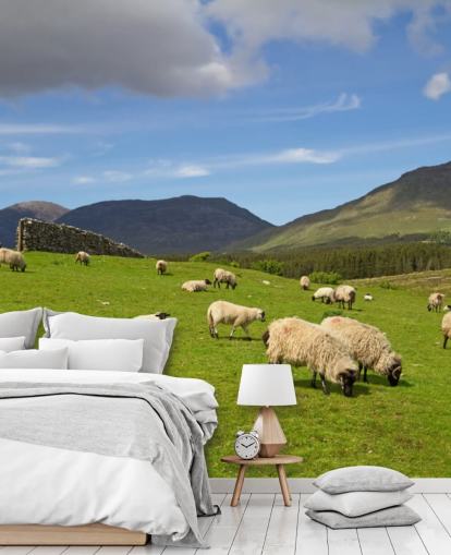 Papier Peint Moutons dans Papier Peint Moutons dans