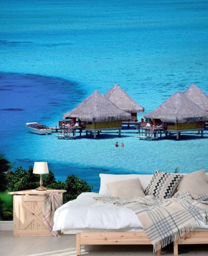 Tropical Beach Huts Wallpaper Tropical Beach Huts Wallpaper