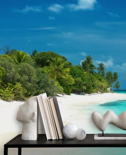Decorazione murale con spiaggia delle Maldive Decorazione murale con spiaggia delle Maldive