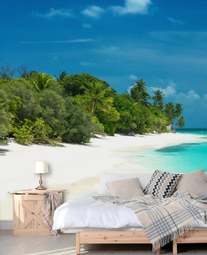 Wunderschönes Strandgemälde Malediven