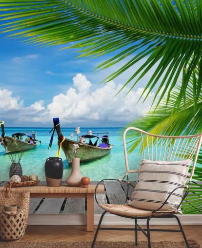 Tropical Sea View Tropical Sea View Wallpaper 