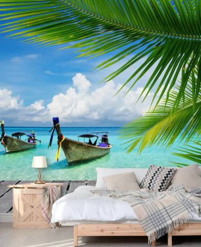Tropischer Meerblick Tropical Sea View Wallpaper 