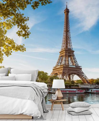 Fond d'écran Tour Eiffel sur une journée ensoleillée