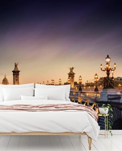 Carta da parati Parigi di notte Carta da parati Parigi di notte