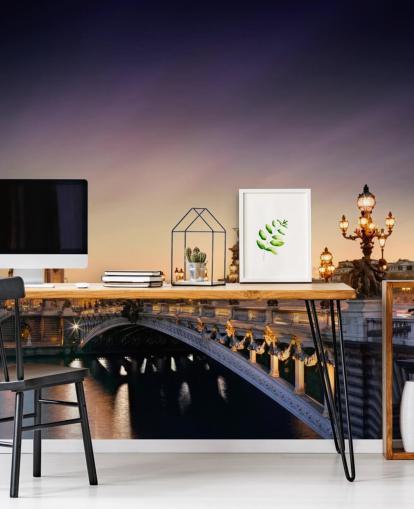 Fondo de pantalla de París de noche