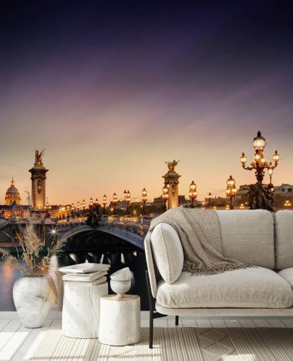 Papier Peint Paris la nuit Papier Peint Paris la nuit