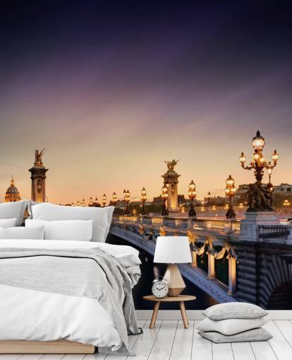 Fondo de pantalla de París de noche Fondo de pantalla de París de noche