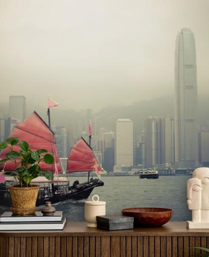 tåget hong kong med båd tapet
