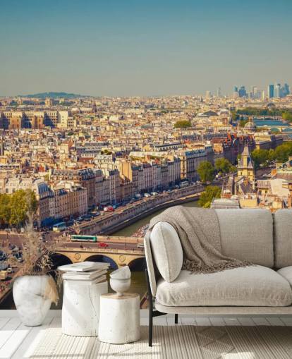 Aerial View of Paris Wallpaper Aerial View of Paris Wallpaper