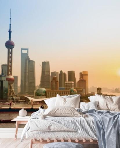 Shanghai Shanghai Skyline Wallpaper