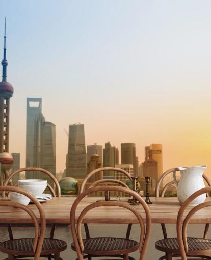 Shanghai Shanghai Skyline Wallpaper