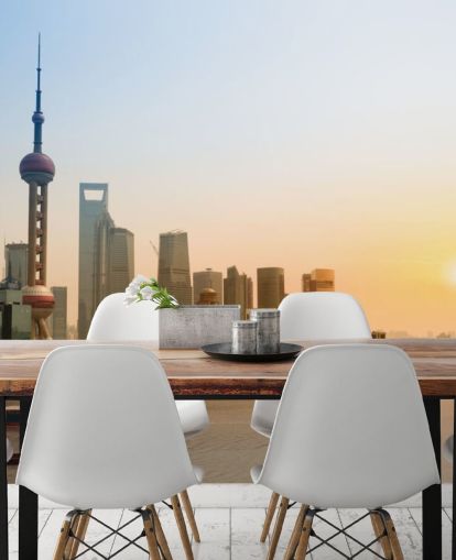 Shanghái Shanghai Skyline Wallpaper Shanghái Shanghai Skyline Wallpaper