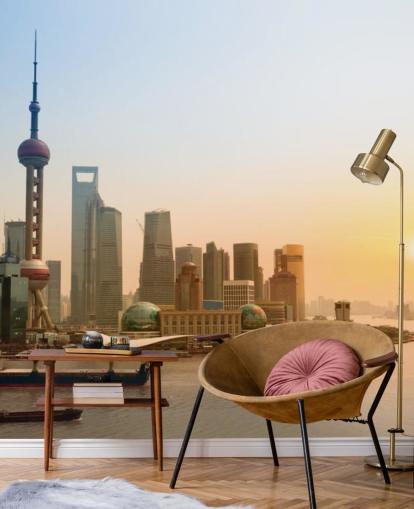 Shanghai Shanghai Skyline Wallpaper