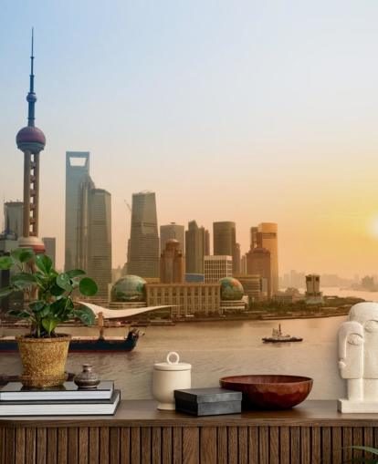 Shanghái Shanghai Skyline Wallpaper
