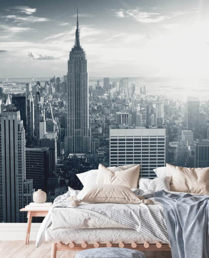 Papel pintado del horizonte de Nueva York