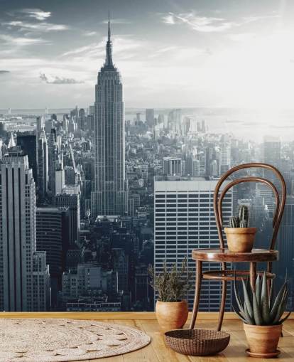 Papel pintado del horizonte de Nueva York