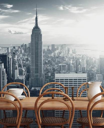 Skyline behang van New York