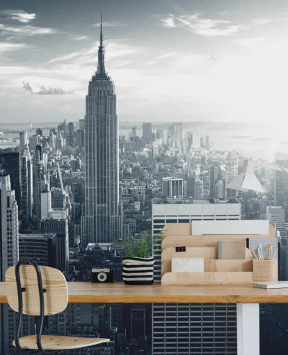 Papel pintado del horizonte de Nueva York
