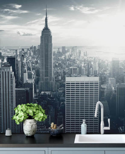 New York Skyline Tapete