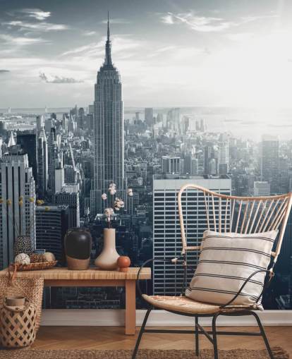 Papel pintado del horizonte de Nueva York