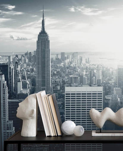 Papier peint Skyline de New York Papier peint Skyline de New York