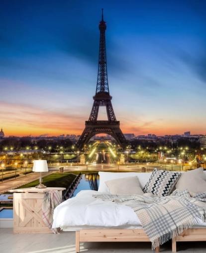 Fondo de pantalla de París en la noche Fondo de pantalla de París en la noche