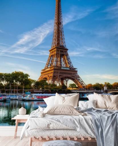 eiffel tower portrait reflecting in water wallpaper eiffel tower portrait reflecting in water wallpaper