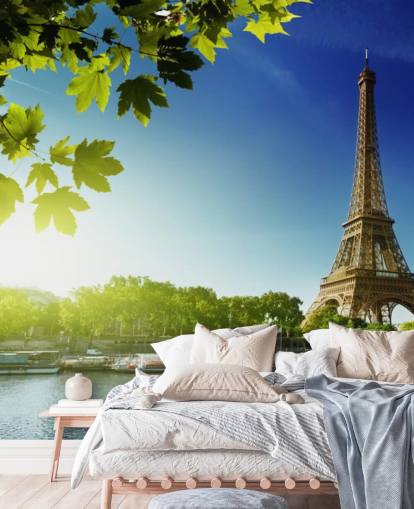 River Seine Baggrund River Seine Baggrund