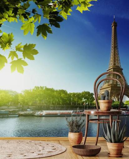 River Seine Hintergrundbild
