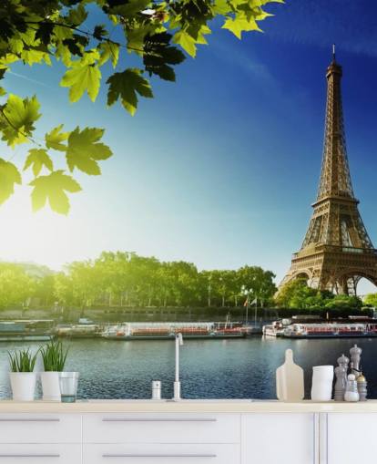 River Seine Bakgrunn