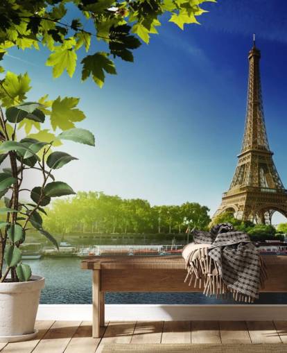 Fondo de pantalla del río Sena