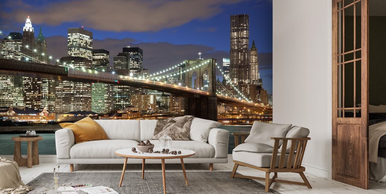 NY Brooklyn Bridge Wallpaper | Wallsauce US