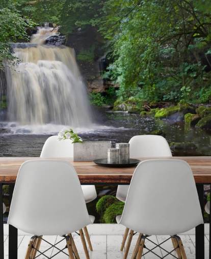 Carta da parati Secret Woodland Waterfall