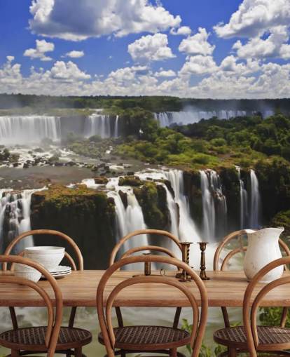 Décoration murale cascade tropicale d'Iguaçu Décoration murale cascade tropicale d'Iguaçu
