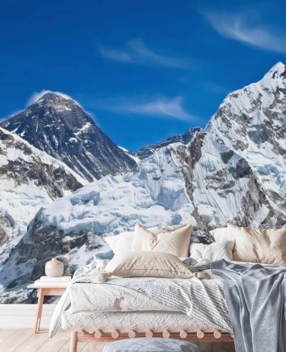 Carta da parati Snowy Mountain