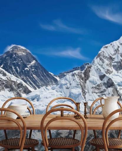 Carta da parati Snowy Mountain