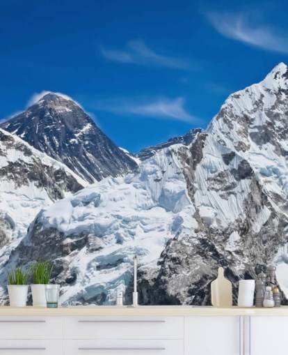 Snowy Mountain behang