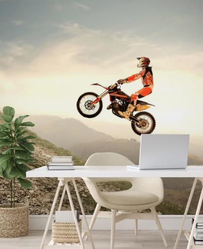 Fond d'écran Volant Motocross